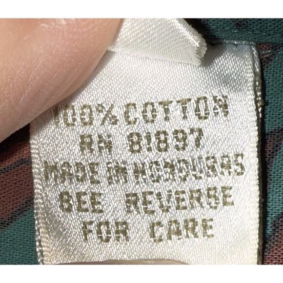 Vintage Expressions Worldwide Men's Abstract Long Sleeve Button Down Shirt Sz L - Picture 4 of 9